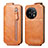 Leather Case Flip Cover Vertical for OnePlus 11 5G Brown