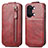 Leather Case Flip Cover Vertical for OnePlus Ace 2V 5G Red