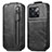 Leather Case Flip Cover Vertical for OnePlus Ace Pro 5G Black