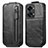 Leather Case Flip Cover Vertical for OnePlus Nord 2T 5G Black