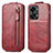 Leather Case Flip Cover Vertical for OnePlus Nord 2T 5G Red