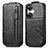 Leather Case Flip Cover Vertical for Oppo K11x 5G Black