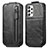 Leather Case Flip Cover Vertical for Samsung Galaxy A52 4G Black