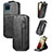 Leather Case Flip Cover Vertical for Samsung Galaxy M12