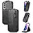 Leather Case Flip Cover Vertical for Samsung Galaxy S21 FE 5G