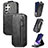 Leather Case Flip Cover Vertical for Samsung Galaxy S21 Ultra 5G