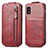 Leather Case Flip Cover Vertical for Sharp Aquos wish3