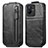 Leather Case Flip Cover Vertical for Vivo iQOO Z6x Black