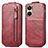 Leather Case Flip Cover Vertical for Vivo Y02S