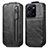 Leather Case Flip Cover Vertical for Vivo Y35 4G