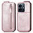 Leather Case Flip Cover Vertical for Vivo Y77e t1 Rose Gold