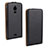 Leather Case Flip Cover Vertical for Wiko Wax Black