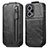 Leather Case Flip Cover Vertical for Xiaomi Poco F5 5G Black