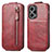 Leather Case Flip Cover Vertical for Xiaomi Poco F5 5G Red