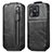 Leather Case Flip Cover Vertical for Xiaomi Redmi 10 India Black