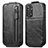 Leather Case Flip Cover Vertical for Xiaomi Redmi Note 11S 4G Black