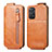 Leather Case Flip Cover Vertical for Xiaomi Redmi Note 12 Pro 4G Brown