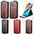 Leather Case Flip Cover Vertical S01D for Huawei Honor X6