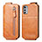 Leather Case Flip Cover Vertical S01D for Motorola Moto E32