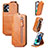 Leather Case Flip Cover Vertical S01D for Motorola Moto G23