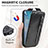 Leather Case Flip Cover Vertical S01D for Motorola Moto G53 5G