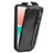 Leather Case Flip Cover Vertical S01D for Sharp Aquos R8