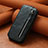 Leather Case Flip Cover Vertical S01D for Xiaomi Poco C40 Black