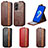 Leather Case Flip Cover Vertical S02D for Asus Zenfone 9