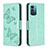 Leather Case Stands Butterfly Flip Cover Holder B01F for Nokia G11