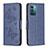 Leather Case Stands Butterfly Flip Cover Holder B01F for Nokia G11