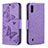 Leather Case Stands Butterfly Flip Cover Holder B01F for Samsung Galaxy A10