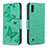 Leather Case Stands Butterfly Flip Cover Holder B01F for Samsung Galaxy A10