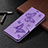 Leather Case Stands Butterfly Flip Cover Holder B01F for Samsung Galaxy A20s