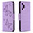 Leather Case Stands Butterfly Flip Cover Holder B01F for Samsung Galaxy A32 4G