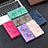 Leather Case Stands Butterfly Flip Cover Holder B01F for Samsung Galaxy A52 4G