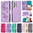 Leather Case Stands Butterfly Flip Cover Holder B01F for Samsung Galaxy A53 5G