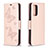 Leather Case Stands Butterfly Flip Cover Holder B01F for Samsung Galaxy A72 5G