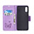 Leather Case Stands Butterfly Flip Cover Holder B01F for Samsung Galaxy M02