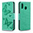 Leather Case Stands Butterfly Flip Cover Holder B01F for Samsung Galaxy M10S