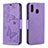 Leather Case Stands Butterfly Flip Cover Holder B01F for Samsung Galaxy M20