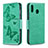 Leather Case Stands Butterfly Flip Cover Holder B01F for Samsung Galaxy M20