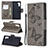 Leather Case Stands Butterfly Flip Cover Holder B01F for Samsung Galaxy Note 10 5G