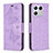 Leather Case Stands Butterfly Flip Cover Holder B01F for Xiaomi Mi 13 5G Clove Purple