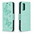 Leather Case Stands Butterfly Flip Cover Holder B01F for Xiaomi Poco M3