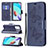 Leather Case Stands Butterfly Flip Cover Holder B01F for Xiaomi Redmi 10 (2022)