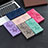 Leather Case Stands Butterfly Flip Cover Holder B01F for Xiaomi Redmi Note 10T 5G