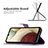 Leather Case Stands Butterfly Flip Cover Holder B02F for Samsung Galaxy A12 5G