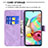 Leather Case Stands Butterfly Flip Cover Holder B02F for Samsung Galaxy A71 4G A715