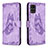 Leather Case Stands Butterfly Flip Cover Holder B02F for Samsung Galaxy A71 4G A715