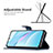 Leather Case Stands Butterfly Flip Cover Holder B02F for Xiaomi Mi 10i 5G